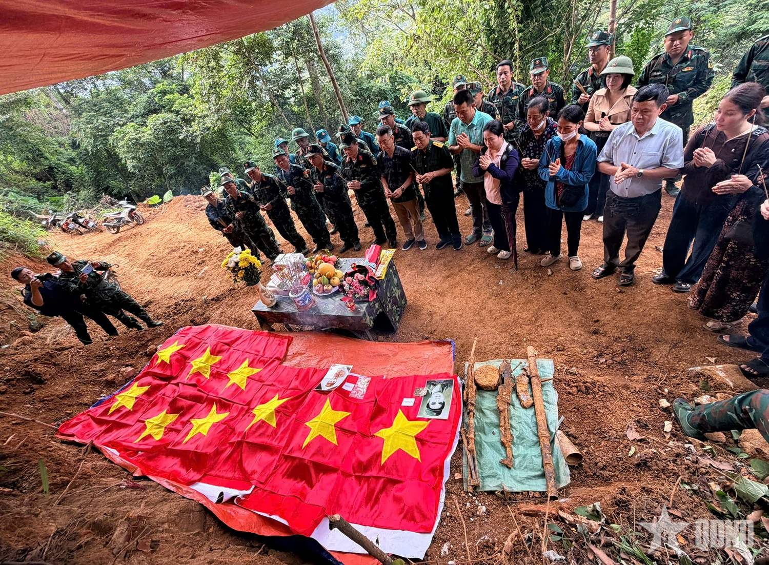 Tuyên Quang: Quy tập 9 hài cốt liệt sĩ, 2 trường hợp đã xác định được danh tính

